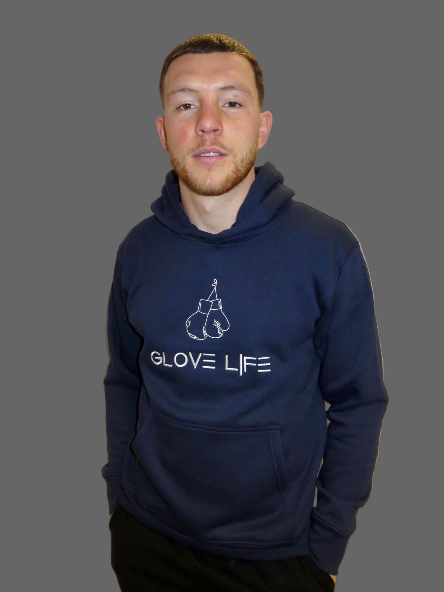 Glove Life Fleece Lined Hoodie-Embroidered Logo