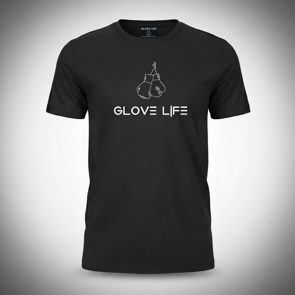 Glove Life GLS Quick Dry Tee-Black-Slim Fit