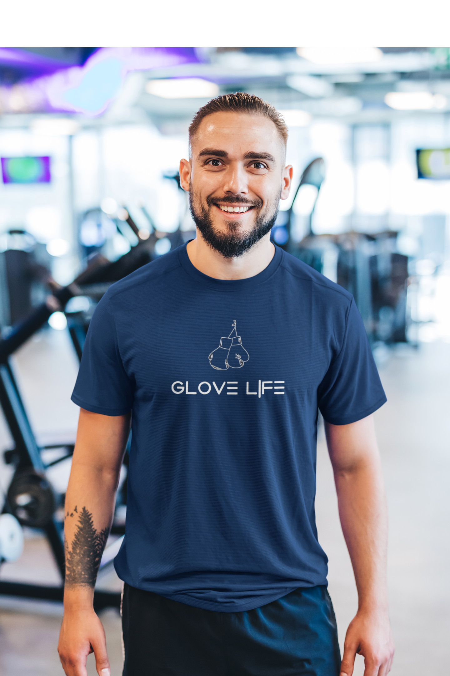 Glove Life GLS Quick Dry Tee-Navy Blue